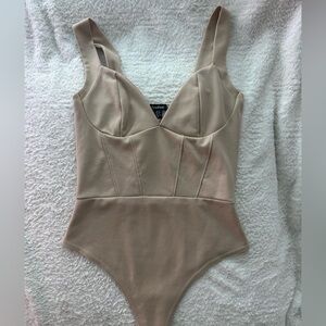 Boohoo corset bodysuit